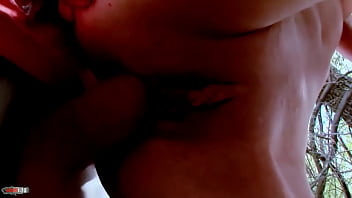 Fantastic outdoor orgy