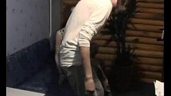 Amateur brunette babe homemade