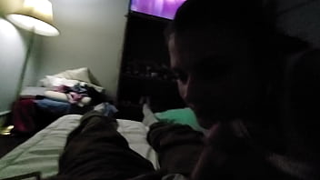 Sucking daddy's dick pov