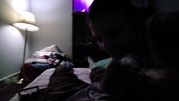 Sucking daddy's dick pov