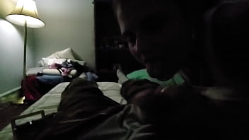 Sucking daddy's dick pov