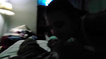 Sucking daddy's dick pov