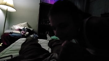 Sucking daddy's dick pov