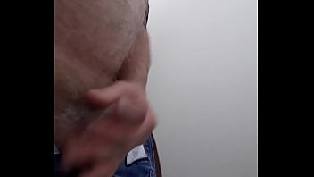 Rustyas1 masturbating in a public toilet