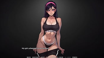 Naughty slutty girlfriend sucks boyfriend's giant cock girlfriend sharing game