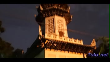 Raunchy eastern teen honey som desires hard fuck