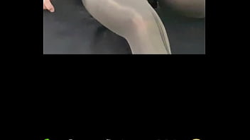 Cock Wanking In Shiny Pantyhose thumbnail