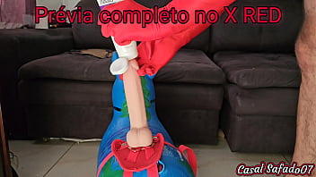 Marido quicando no pula pula completo no x red