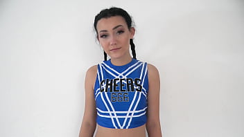 Cheerlander sandra rought hardcored anal gangbang with piss wet