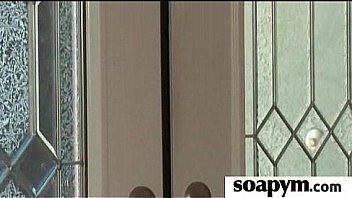 A very hot soapy handjob 7