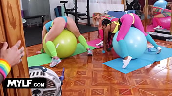 Three Milfs Get Cock Cardio thumbnail