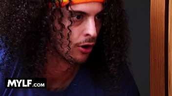 Three milfs get cock cardio