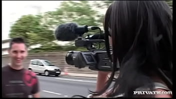 Ellia masturbates while her man has his dick plugged into her vagina