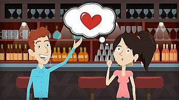 Slutty brunette in uniform gets facial