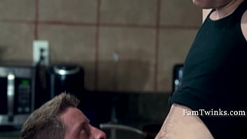 Kitchen Sex With Hot Twink Step Son thumbnail