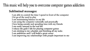 Sound therapy and relaxing music to overcome games addiction 2