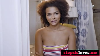 He Came To Visit And Ended Up Banging His New Hot Ebony Stepsister thumbnail
