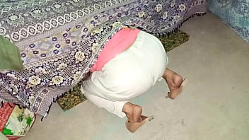 Ohh no my desi maid stucked under bed and doggystyle anal fucked for rescue