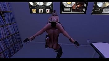 Tesa gets a hard pounding at the radio station