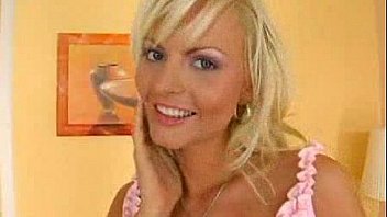 Cute blonde by herself sex video