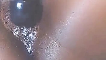 Black pretty girl enjoying with her toy will you love to fuck her