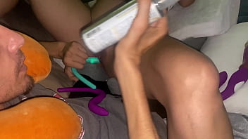 2 remote control her with my fingers and toys