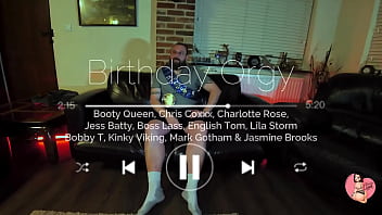 Chris' birthday orgy