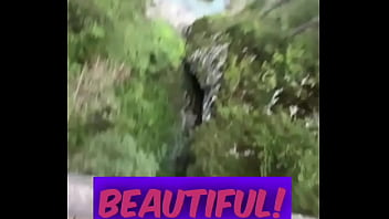 A beautiful waterfall i spotted on my journey where's the most stunning place you've ever found #waterfall #natu