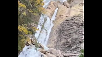 A beautiful waterfall i spotted on my journey where's the most stunning place you've ever found #waterfall #natu