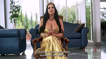 Busty milf’s temptation