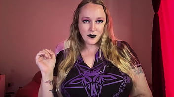 Roleplay satanic girl takes your soul