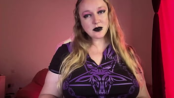 Roleplay satanic girl takes your soul