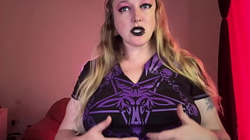 Roleplay satanic girl takes your soul