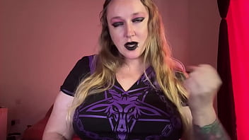 Roleplay satanic girl takes your soul