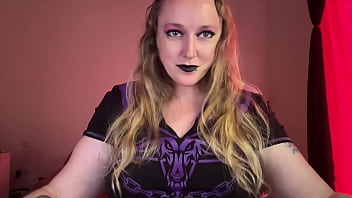Roleplay satanic girl takes your soul