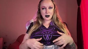 Roleplay satanic girl takes your soul