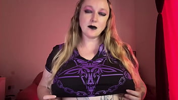 Roleplay satanic girl takes your soul