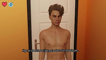 Elmwood university #06 blonde cheerleader can't fit my big white cock in her mouth