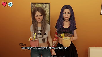 Elmwood university #06 blonde cheerleader can't fit my big white cock in her mouth