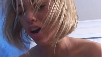 Large shlong enters tight pussy hole