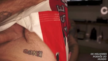 Casada nerd transa fantasiada de mamãe noel