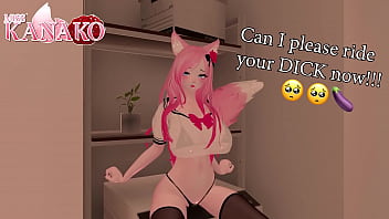I ride a washing machine while you watch and stroke your big cock to my sexy cat girl body