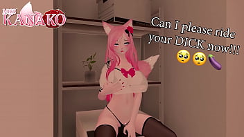 I ride a washing machine while you watch and stroke your big cock to my sexy cat girl body
