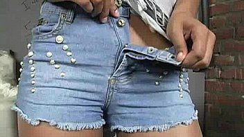 Ebony hottie milking cocks in the gloryhole 2