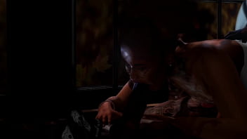 Fembot with alot of cake