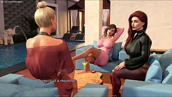 Milfylicious by maximus naughty blonde milf fucked in the bathroom while her friend waits outside they almost got caught fucking