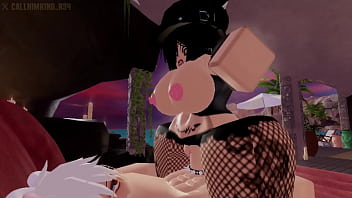 Roblox rabbit emo female is getting dicked down