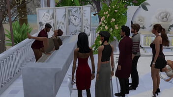 The blissful simmers wedding after party turned sex party