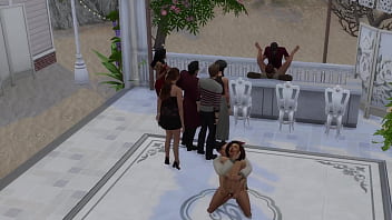 The blissful simmers wedding after party turned sex party