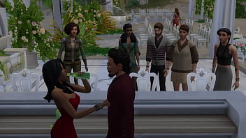 The blissful simmers wedding after party turned sex party